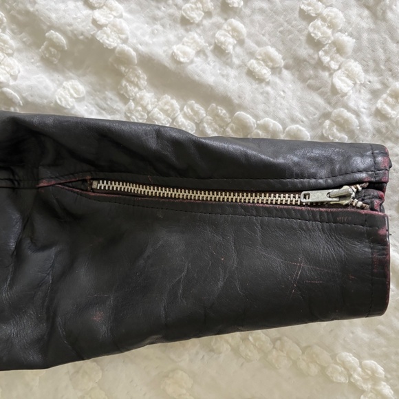 Vintage Genuine Leather Jacket - Picture 6 of 8